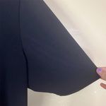 Susan Graver  Womens Size 1X Black V-Neck Blouse Embellished Dressy Casual Blouse Photo 4