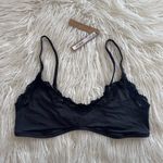 SKIMS Skim Fits Everybody Lace Scoop Bralette Onyx Size 2X Photo 1
