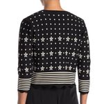 Ted Baker London WMK-DENNISA Star Knit Cardigan Sweater Size 3 (US 8 Photo 3