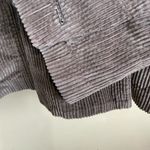 J. Jill | Women's Brown Corduroy Double Breasted Jacket Size M Tall Pea Coat Photo 14