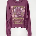 Daydreamer Aretha Franklin Concert Tee Long Sleeve Crop Top Size Large NWT Photo 2