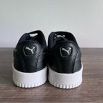 Puma Carina 2.0 Black Leather Women's Shoe Size 9 #034 Photo 3