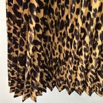 Halogen NWT  Pleated Cougar Print Skirt XL Photo 2