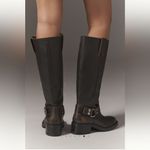 Pilcro Anthropologie  Tall Moto Leather Boots Photo 6
