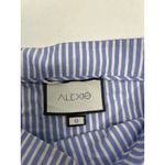 Alexis Juniper Off-the-Shoulder Top in Blue Stripe. Size S Photo 5