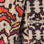 East 5th Button Down Blouse Brown Leopard Aztec 3/4 Sleeve 1X Photo 4