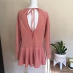 Free People nwt // like that peplum sweater Photo 3