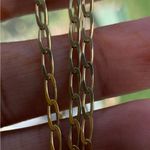 14k Gold Flat Curb Chain Photo 4