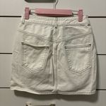 Urban Outfitters BDG White Denim Mini Skirt Photo 1