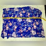 Knox Rose Blue Floral Kimono With Tassels size XS/S Photo 5