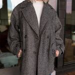 Free People Ari Wool Peacoat in Black Photo 1