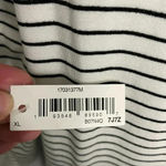 Daily Ritual Black and White Stripe Maxi Dress NEW with tags Size XL Photo 4