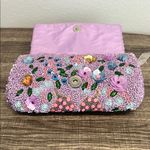 Made In India | Butterfly Beaded Clutch/Crossbody Purple Photo 4