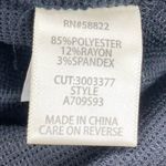 Max Studio NEW Womens L Funnel Neck Button Tunic Black Lagenlook Minimalist Photo 9