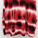 Nike Red Black White Tie Dye Mini Dress Sleeveless Active Wear Plus Size XXL NWT Photo 2