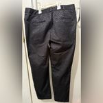 Worthington Women’s Size 8 Black Geometric Pants Dressy Casual Shiny Photo 1