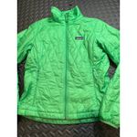 Patagonia Nano Puff Quilted Insulated Jacket Lime Green Women's Small Primaloft Photo 1
