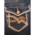 Roz & Ali  Demin Jeans Embroidered Front & Back Pockets‎ Size 10 Photo 3