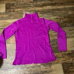 Nike  Purple Fitted Long Sleeve golf Shirt Photo 1