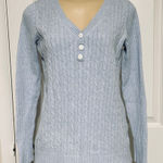 Gap Vintage Maternity True Soft V-Neck Pullover Sweater Photo 0