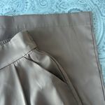 House of Harlow Beige Satin Wide Leg Trousers Size XS Photo 3