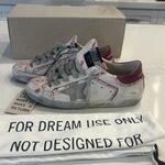 Golden Goose Leather Printed Bandana Superstar Sneaker Photo 10