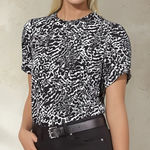 Michael Kors PETITES‎ WOMENS
CREWNECK SHORT SLEEVE
BLOUSE​ Size XS Photo 0