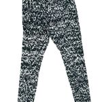 Nike  Black Gray White Mottled Print Camouflage Soft Pull On Leggings size M Photo 3