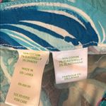 Lilly Pulitzer  Kelly Skinny Ankle Pants 8 Maldives Green Tropical Print Stretch Photo 5