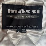 Mossi Light Blue and Black racing Jacket Size L Photo 12