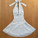 Princess Polly Maeva white halter backless mini dress Photo 3