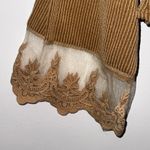 Gimmicks by BKE Gimmicks Brown Textured Sweater Large Photo 2