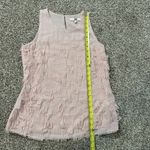 Etcetera E3 by light pink fringe sleeveless top size 4 Photo 8