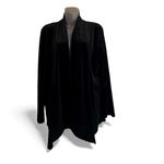Chico's  Black Velvet Cardigan Photo 4