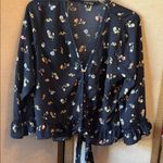 Timing  Women's Floral Navy Top large Photo 0