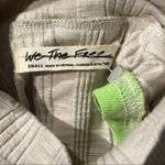 Free People NWOT  Grey and Green Marley Mock Tank Sz Small Photo 4