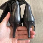 LK Bennett Leather Long Black Mini Heel Boot Size 36 Photo 2