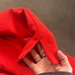 Women’s Short Red Dress Square Neck Faux Pearl Photo 14