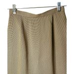 Ann Taylor Skirt Suit Womens Size 4P Beige Black Fully Lined Blazer Pencil Petit Photo 7