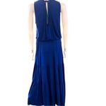 Tommy Bahama  Slub Knit Blue Sapphire Maxi Dress Photo 7