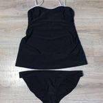 Old Navy  maternity black tankini swim suit set Photo 0