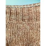 Cynthia Rowley  Blush Pink Chenille Rolled Hem Boxy Crew Neck Pullover Sweater  L Photo 13