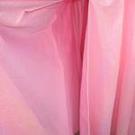 Rachel Allan Lace Back A Line Gown Dress Pink Iridescent Prom Pageant Pockets Size 10 Photo 6