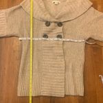 Banana Republic  sweater women’s small beige short sleeve button cardigan Photo 2