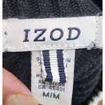 IZOD Womens Size M Sweater Sweater Turtleneck Dark Blue Ribbed Photo 1
