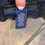 Karen Scott  Women’s Black Ribbed V-Neck Shirt Lace Neck 2X Photo 9