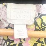 14th & Union Black Trim Pink & Yellow Floral Kimono Top Swim Cover Up One Size Photo 8