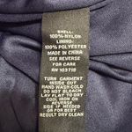 Sharagano  Classy Sleeveless Floral Lace Navy Blue Dress. Size 6 Photo 3