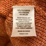 Wonderly  Rust Orange Sweater Photo 7