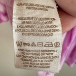 Free People Sun Up Pink Ombré Tie Dye Embroidered Embellished Mini Dress M Photo 8